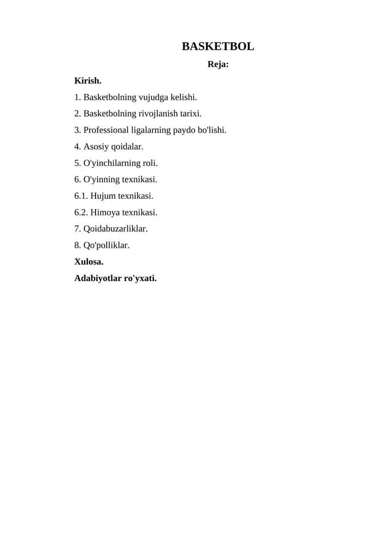 BASKETBOL