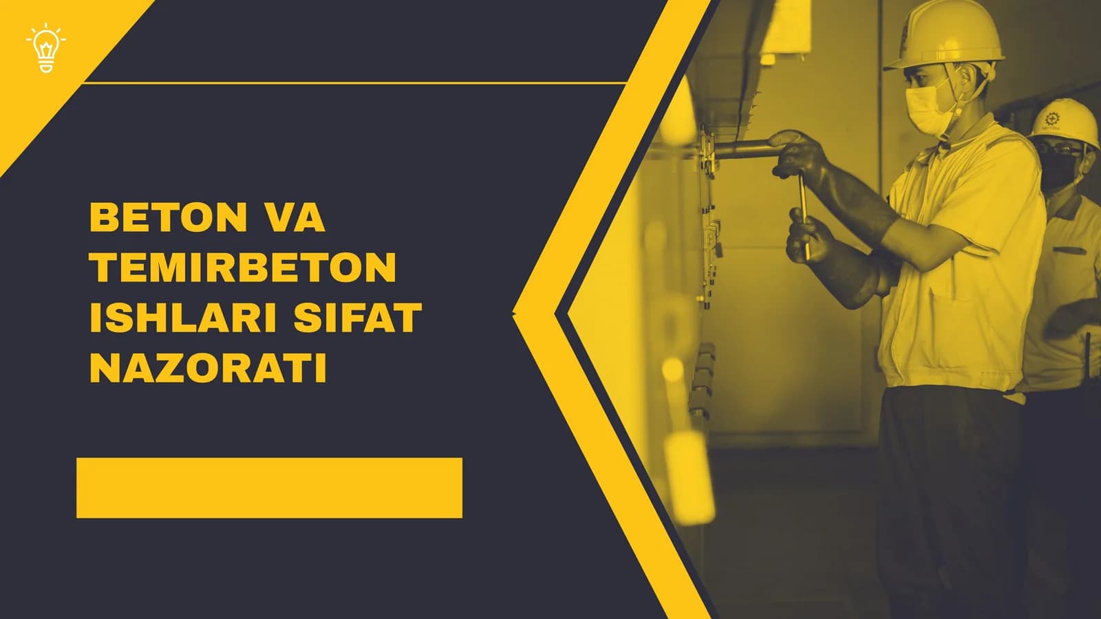 Beton va Temirbeton Ishlari