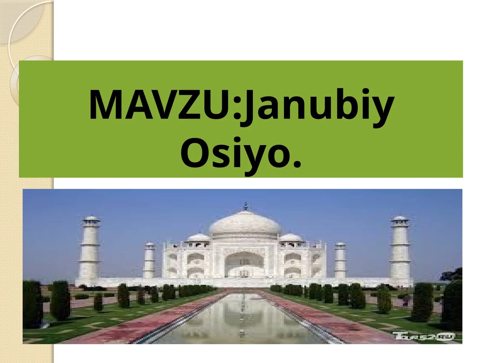 Janubiy Osiyo