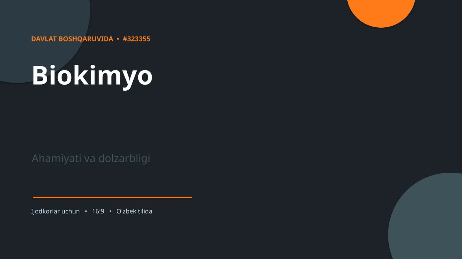 Biokimyo