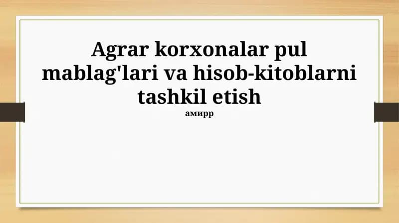 Raqamli texnologiyalarni qo'llash