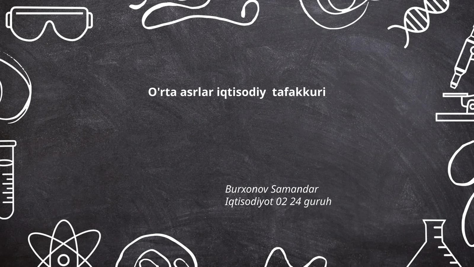 Feodalizmning iqtisodiy tizimi