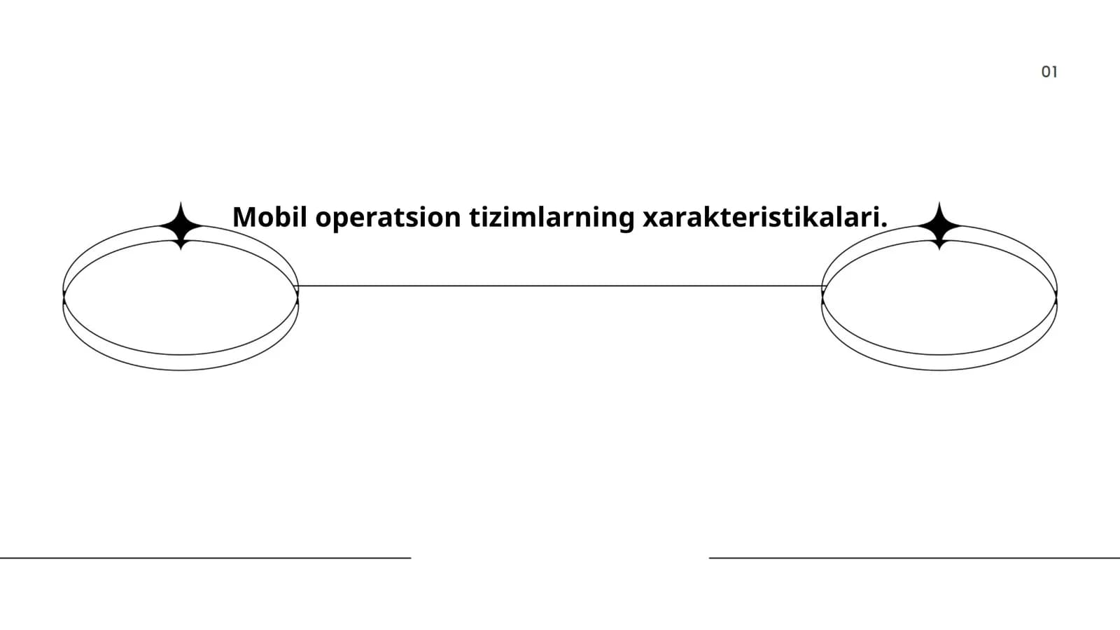 Mobil operatsion tizimlarning xarakteristikalari