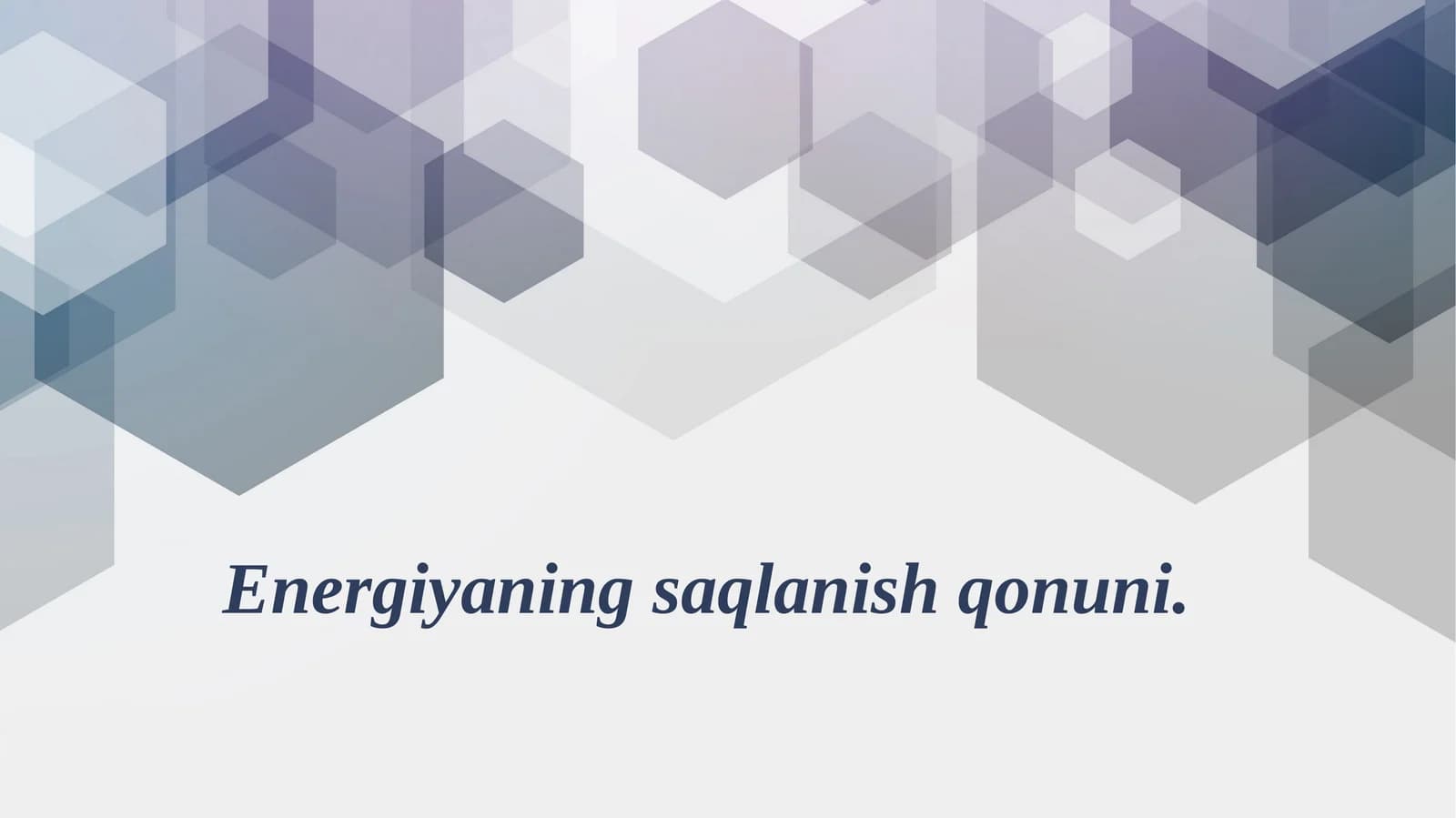 Energiyaningsaqlanishqonuni