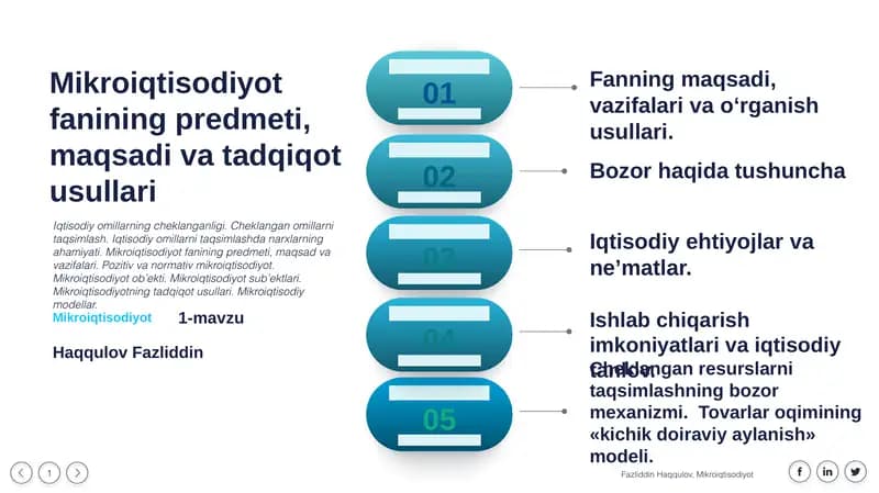 Mikroiqtisodiyot