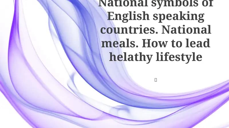 National Symbols of English-Speaking Countries