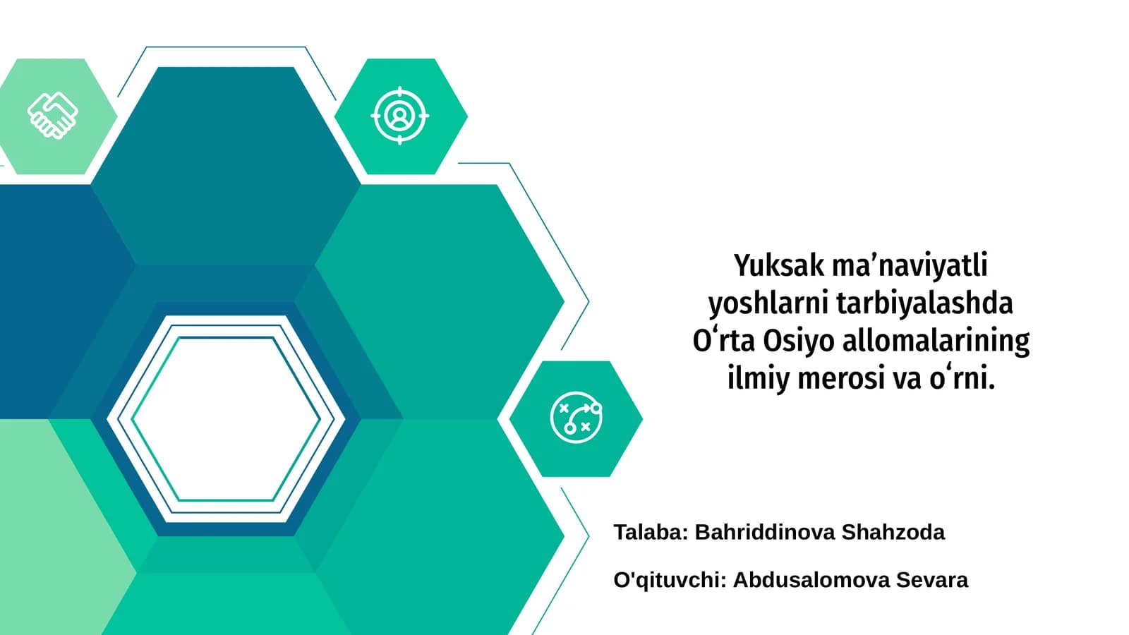 Oʻrta Osiyo allomalarining ilmiy merosi va oʻrni