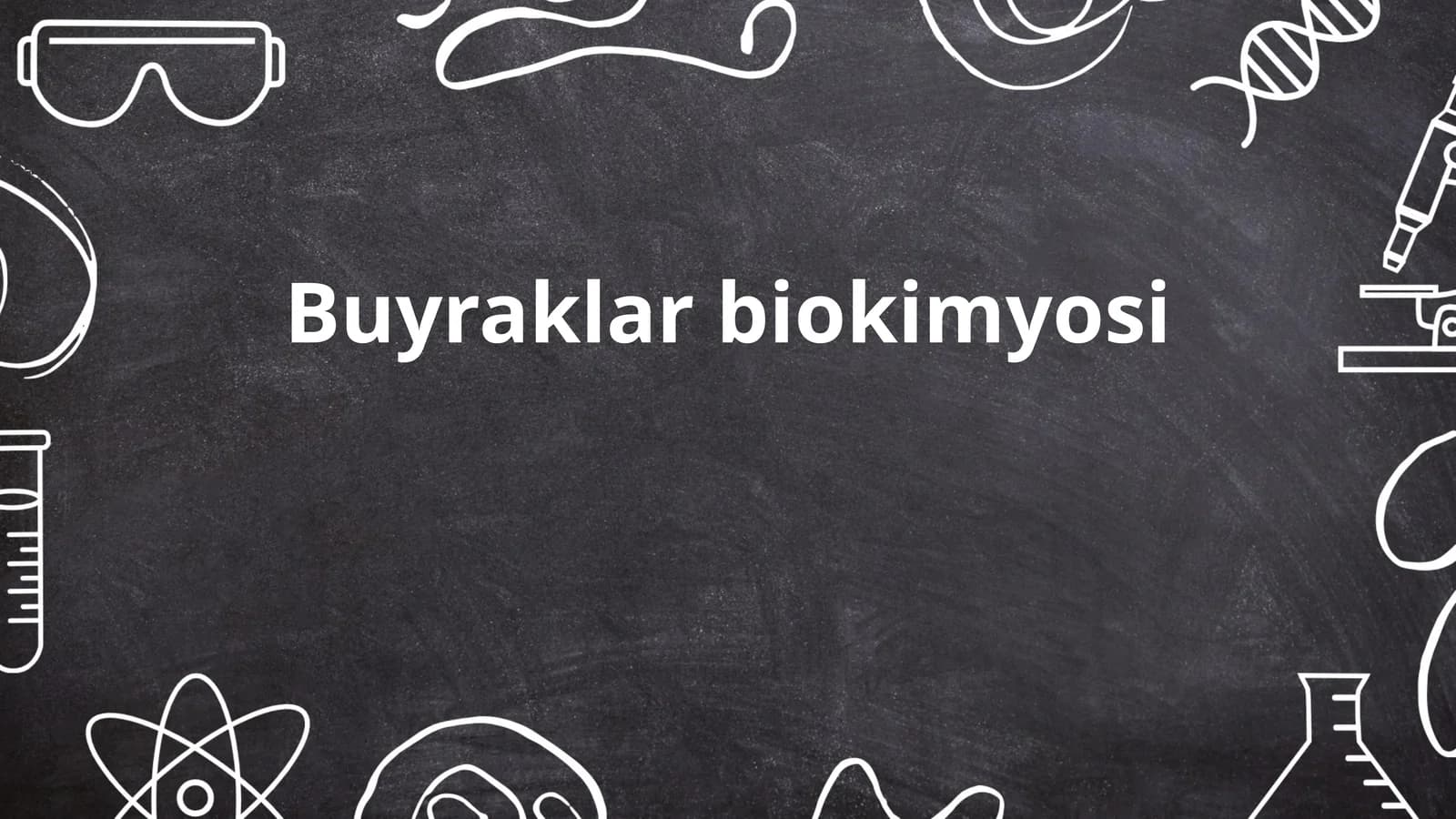 Buyraklar biokimyosi