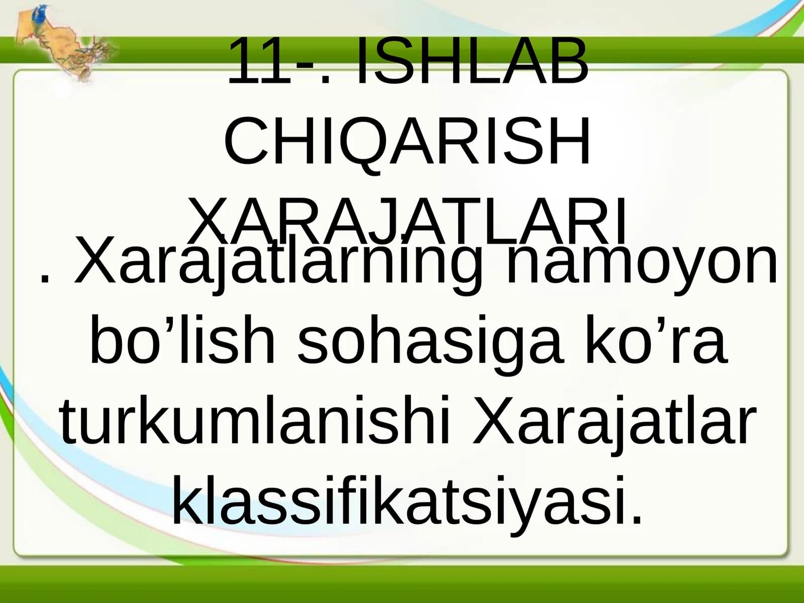 Ishlab chiqarish xarajatlari