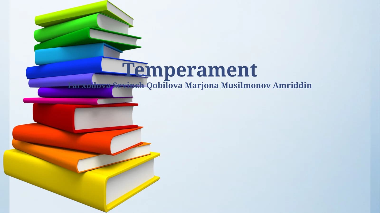 Temperament