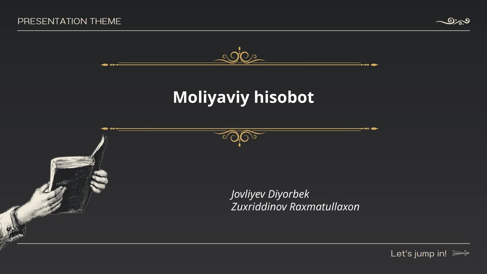 Moliyaviy hisobot