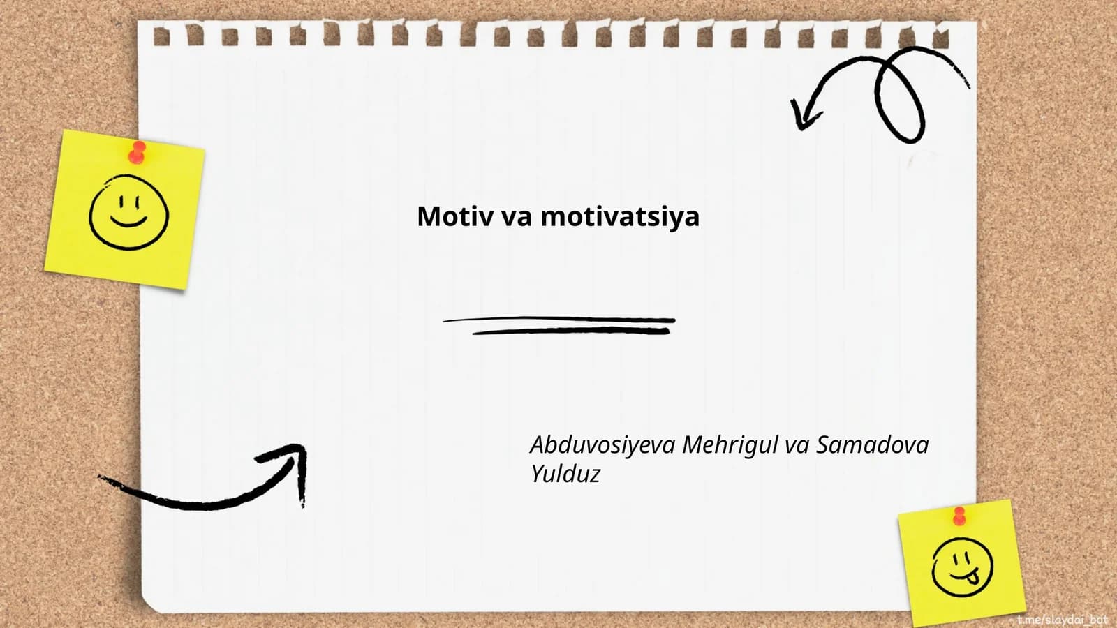 Motiv va motivatsiya