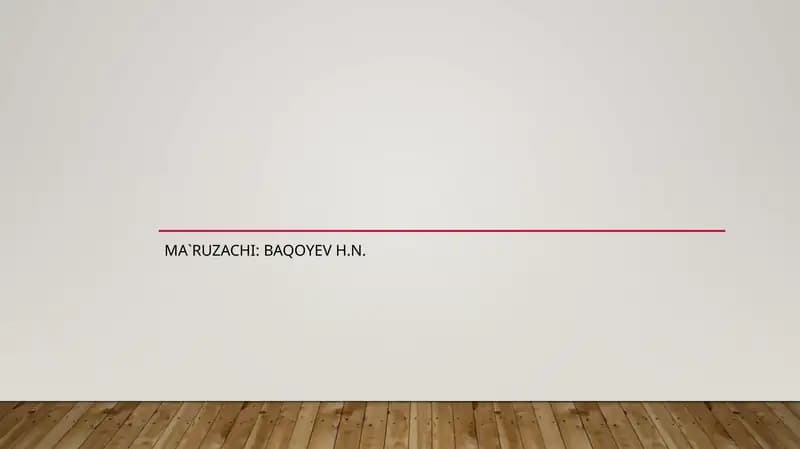 Statistik kuzatish uslubiyati