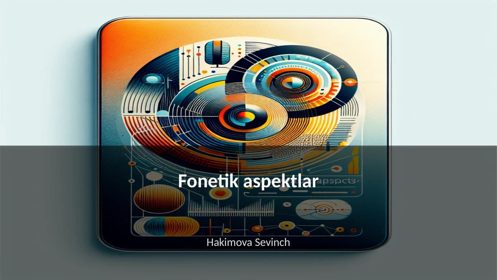 Fonetik aspektlar