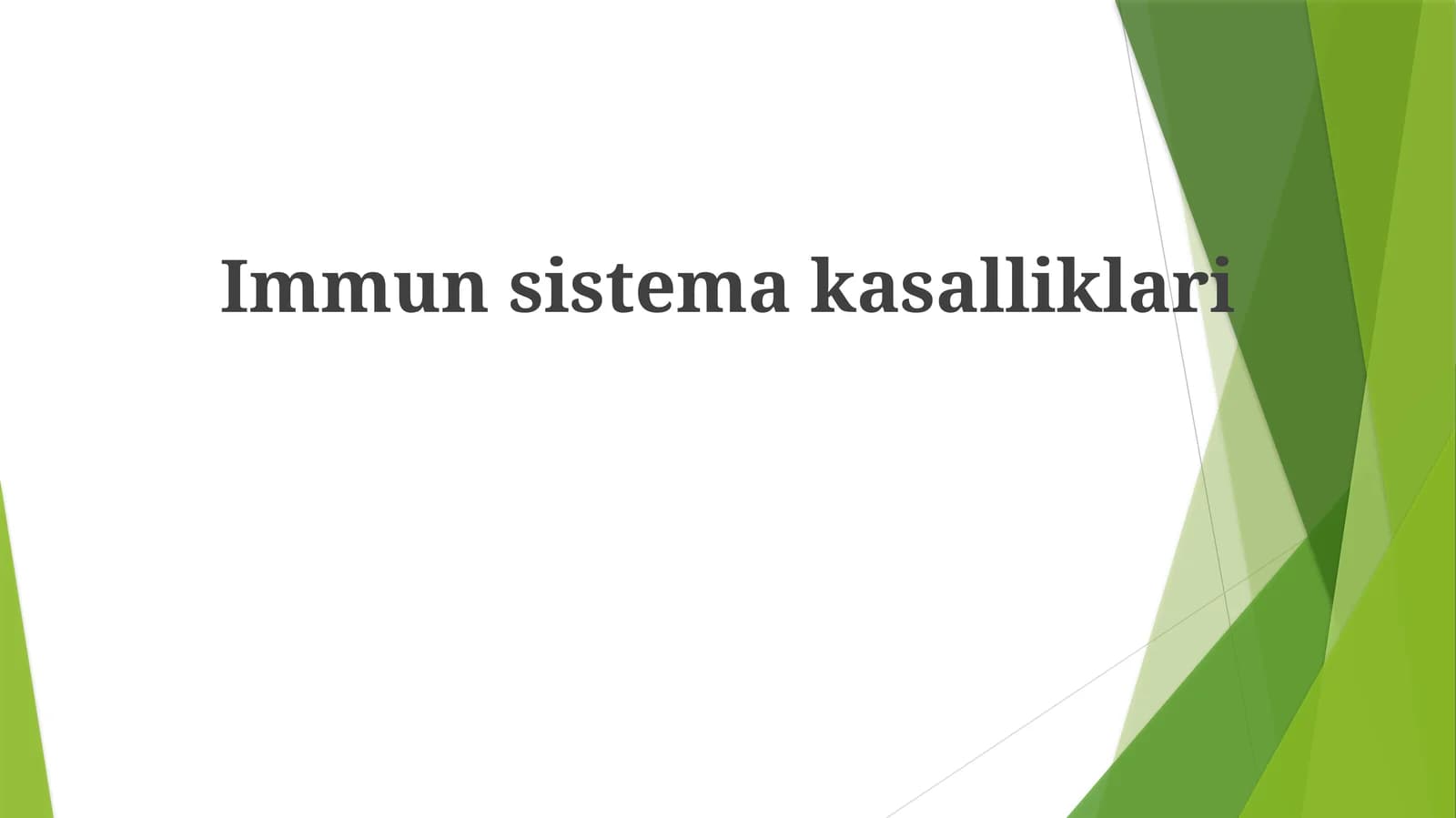 Immunsistemakasalliklari