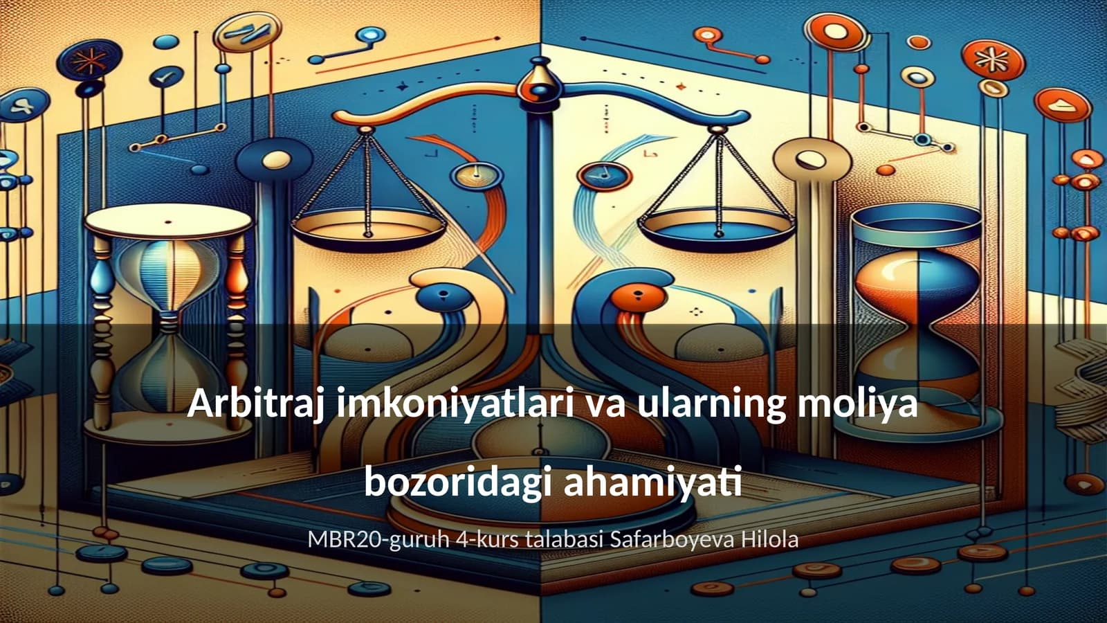 Arbitraj imkoniyatlari va ularning moliya bozoridagi ahamiyati