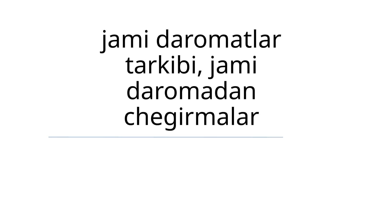 jami daromatlar tarkibi, jami daromadan chegirmalar