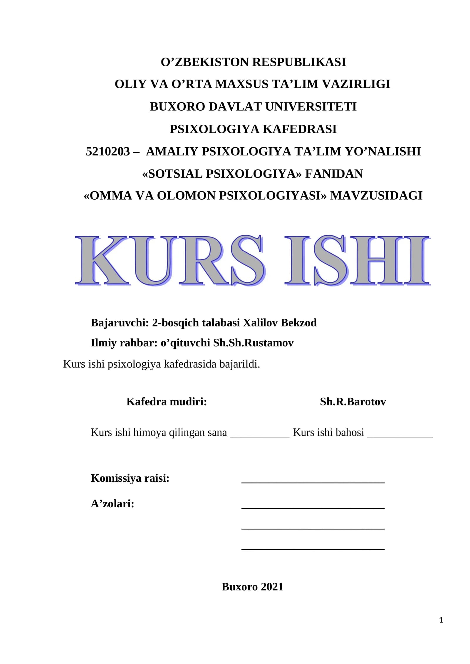 Sotsial psixologiya
