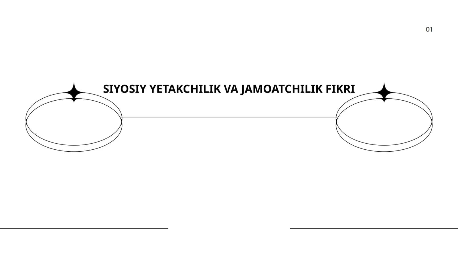 SIYOSIY YETAKCHILIK VA JAMOATCHILIK FIKRI