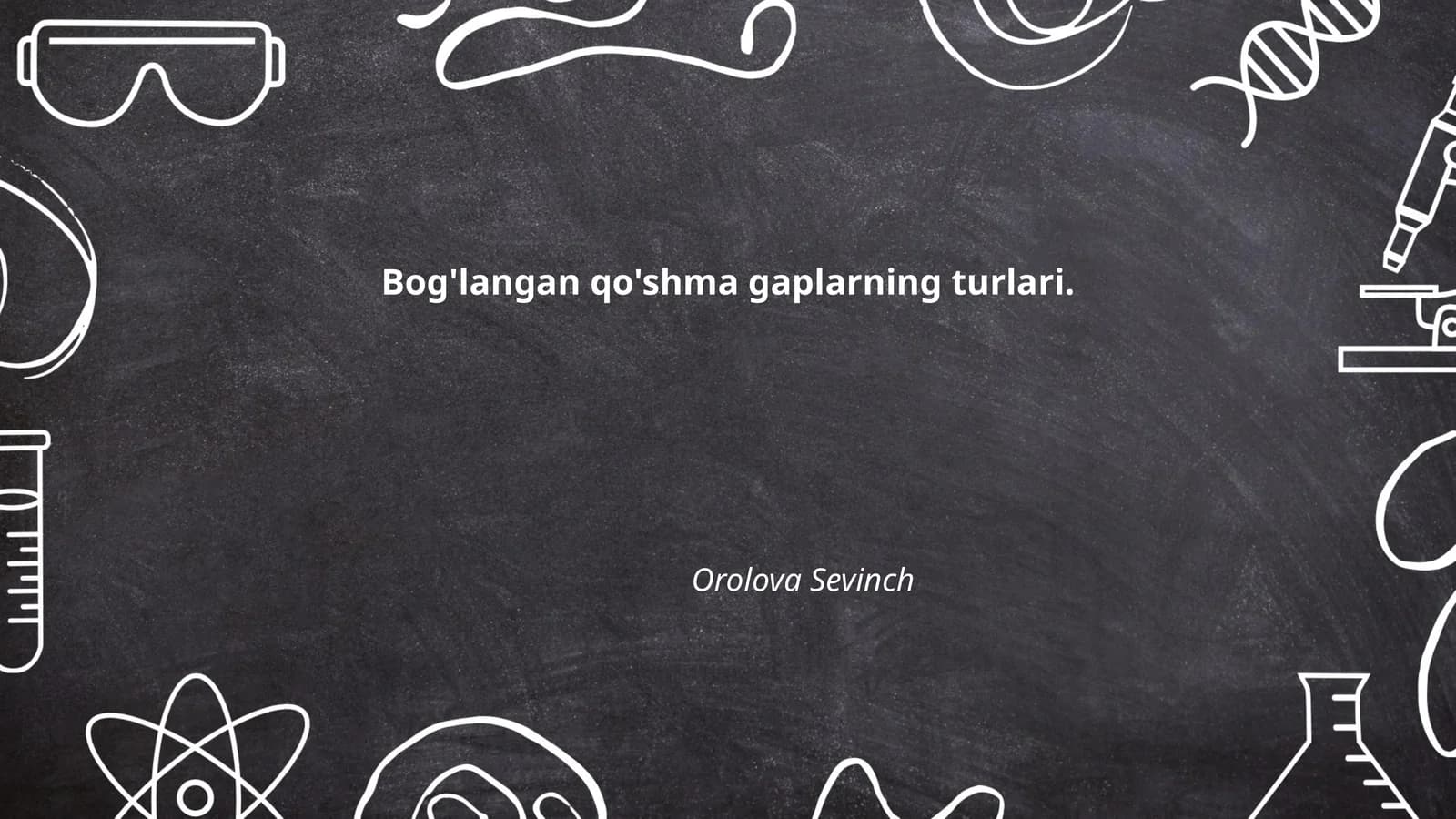 Bog'langan qo'shma gaplarning turlari