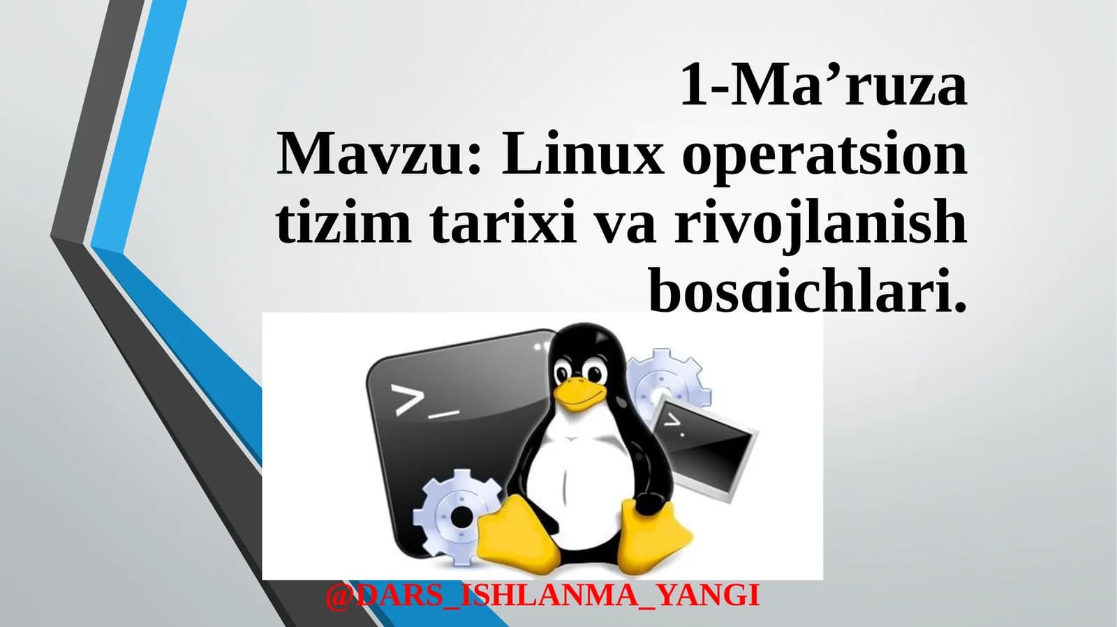 Linux Operatsion Tizimi Afzalliklari