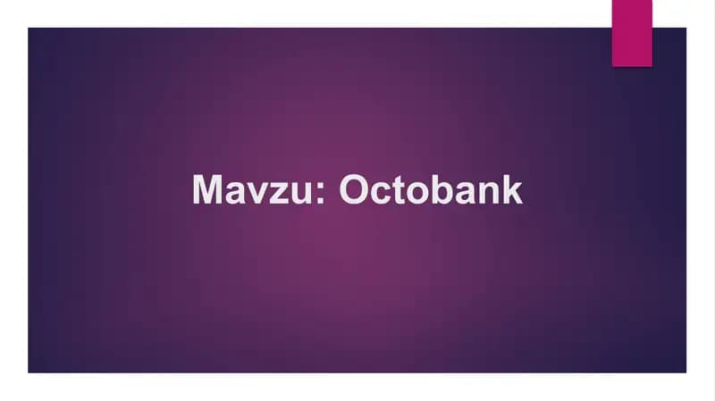 Octobank