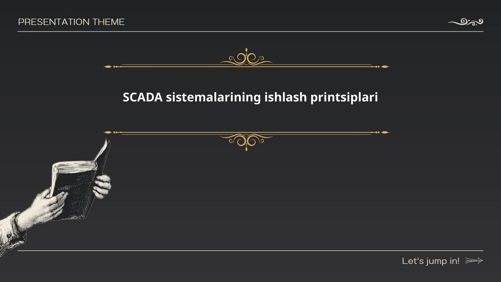 SCADA sistemalarining ishlash printsiplari