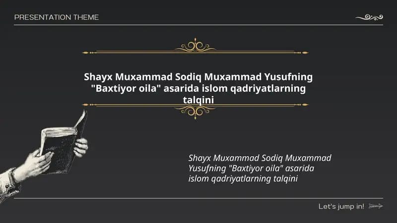 Baxtiyor oila