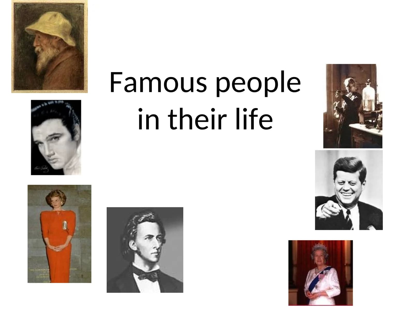 Famous People in Their Life