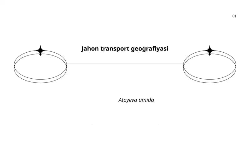 Jahon transport geografiyasi
