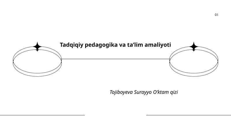 1-sinf ichida amaliy pedagogik tadqiqotlar