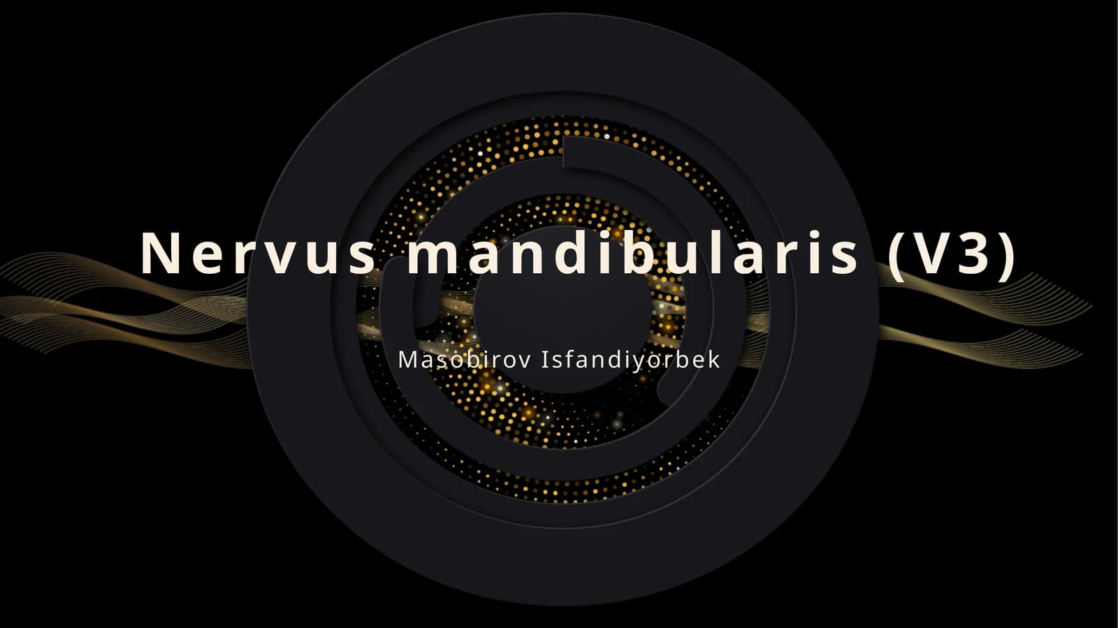 Nervus mandibularis (V3)