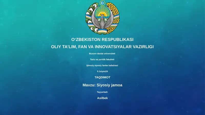Siyosiy jamoa