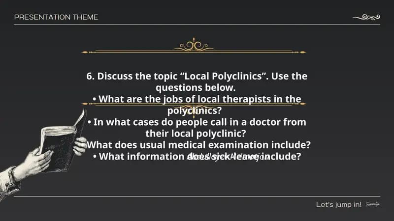 Local Polyclinics Discussion