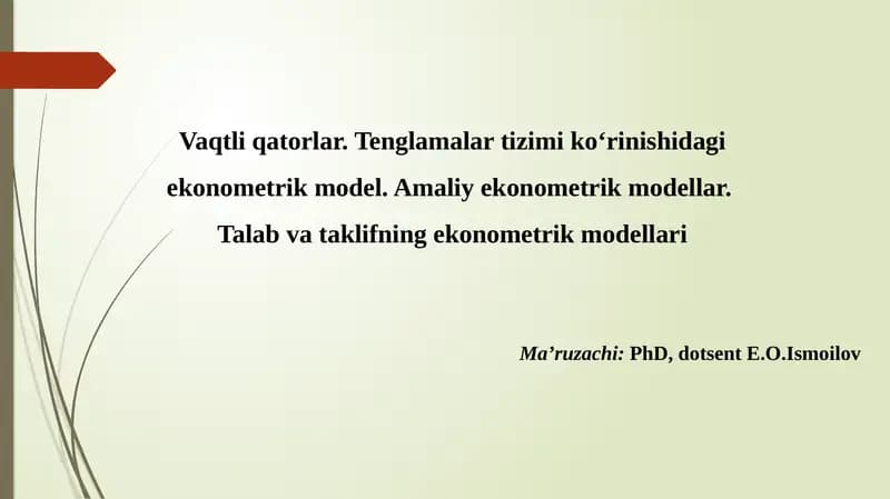 Vaqtliqatorlar