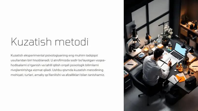 Kuzatish metodi