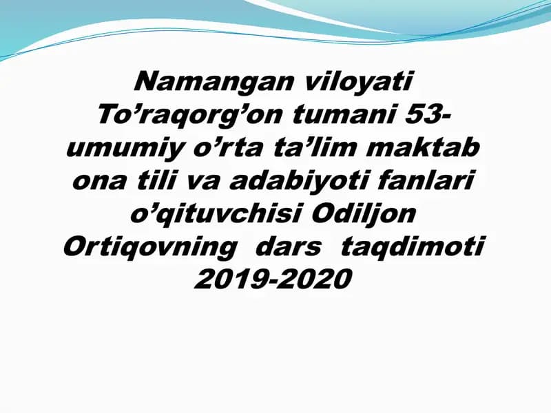 O‘tkir Hoshimov hayoti