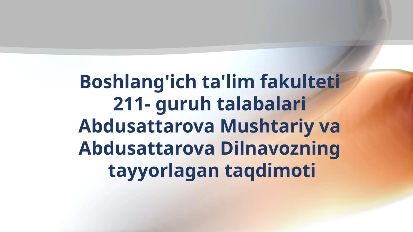 Gapning tuzilishiga ko'ra turlari