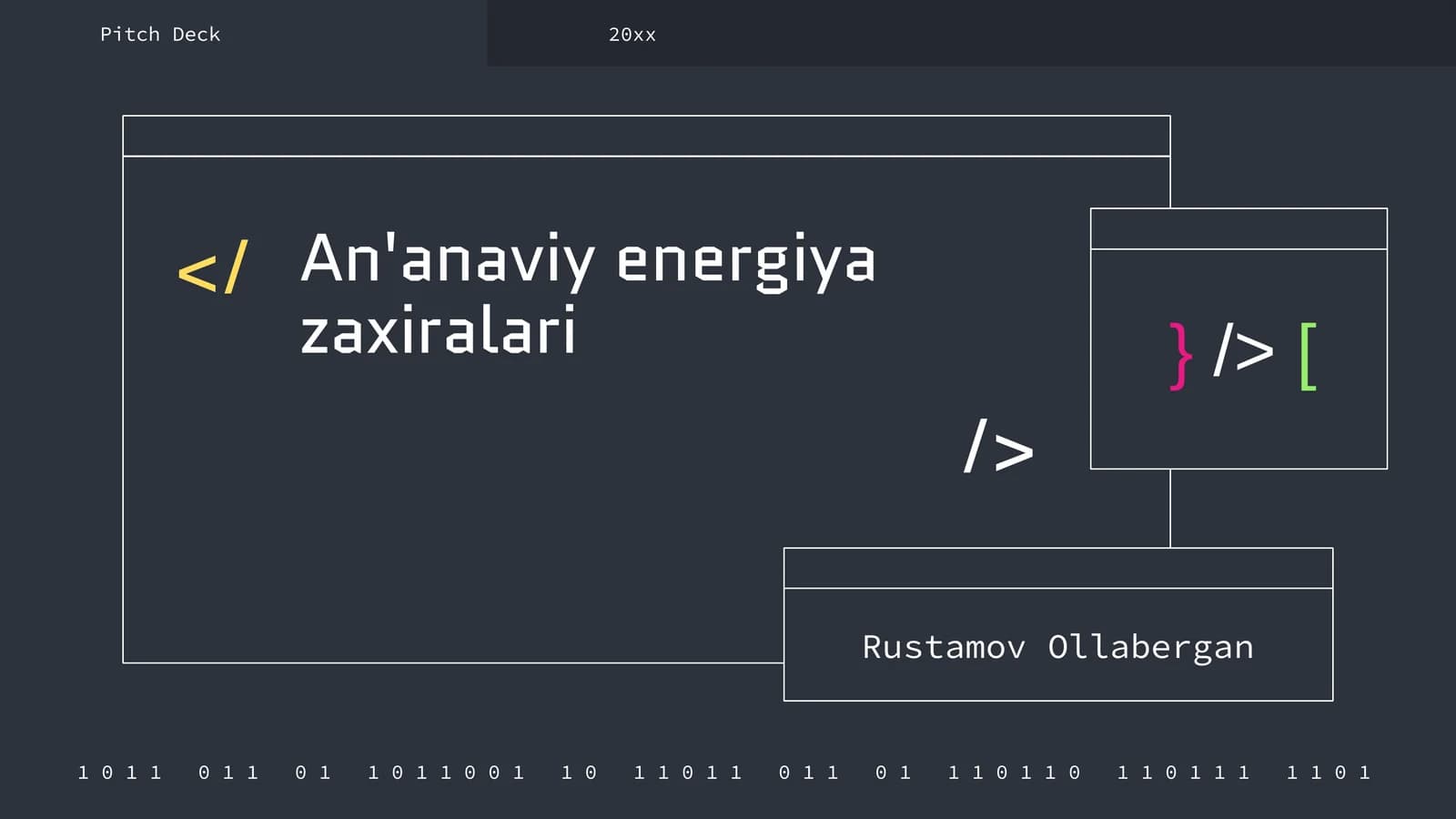 An'anaviy energiya zaxiralari