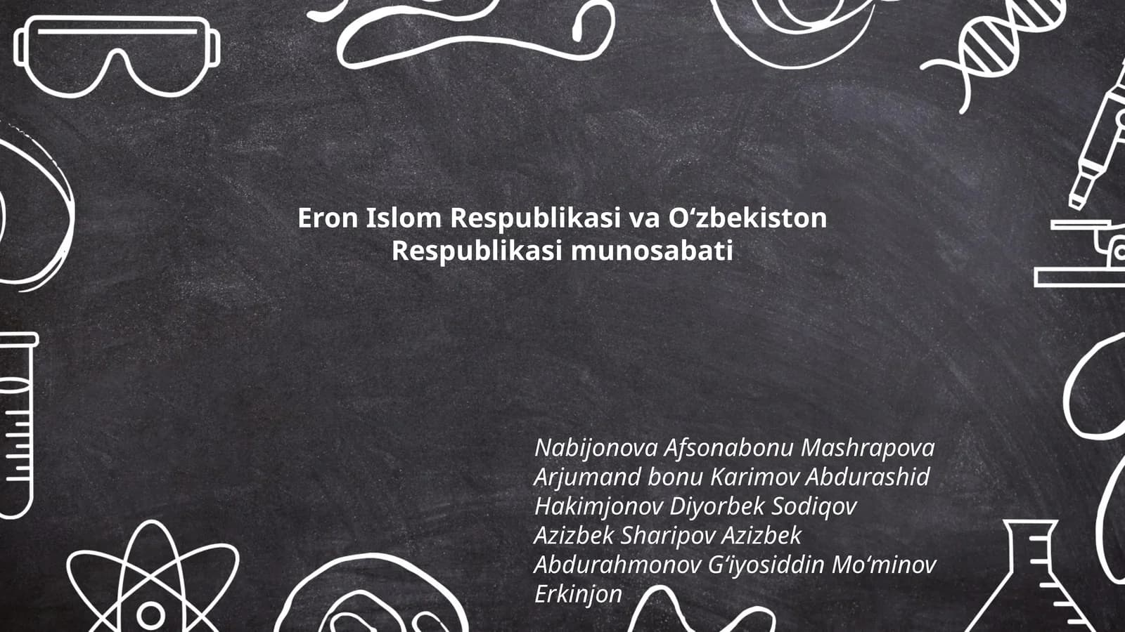 Eron Islom Respublikasi va Oʻzbekiston Respublikasi munosabati