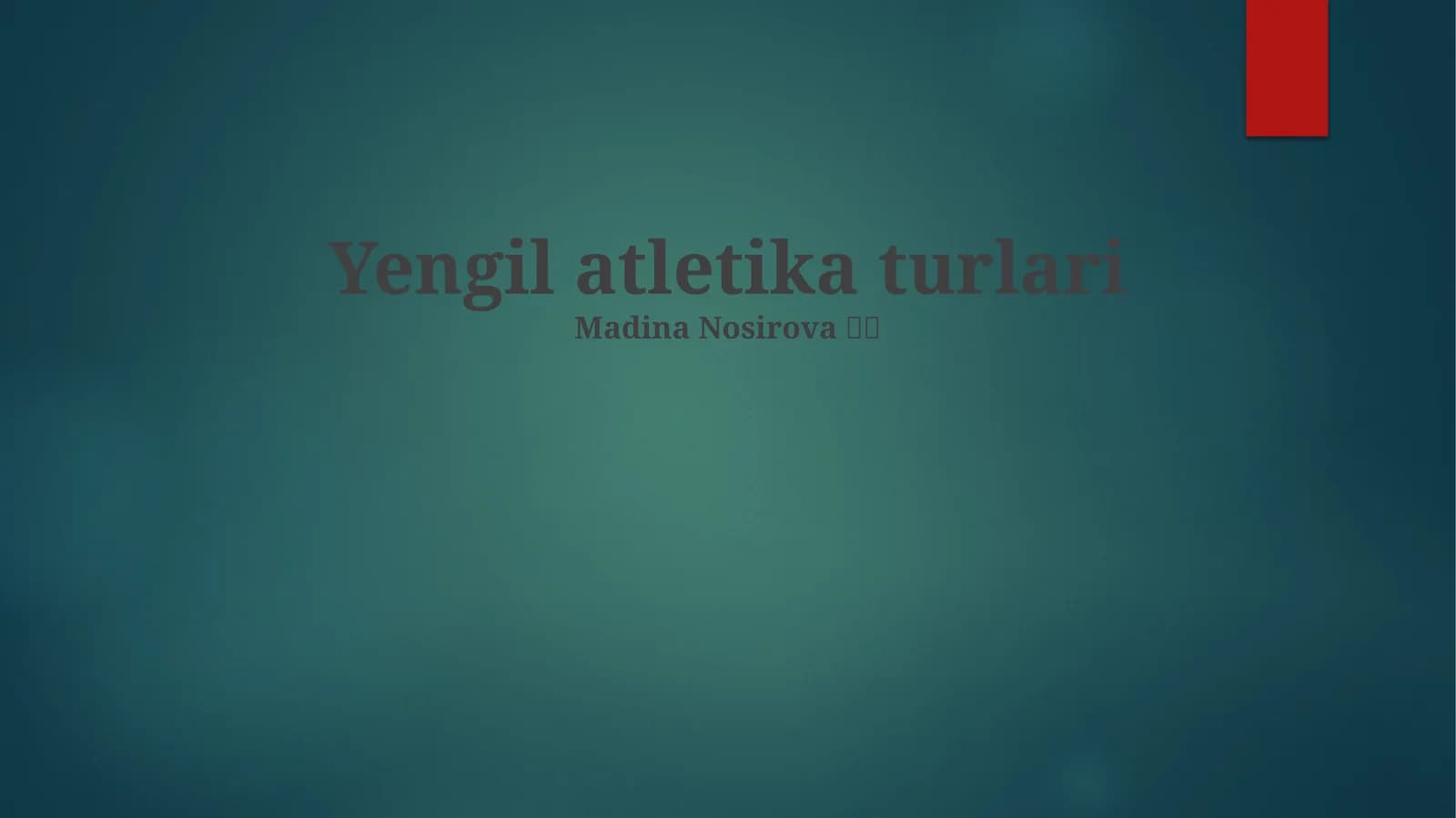 Yengil atletika turlari