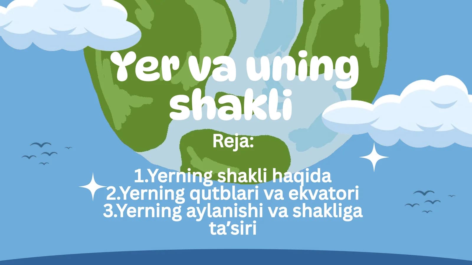 Yer va uning shakli