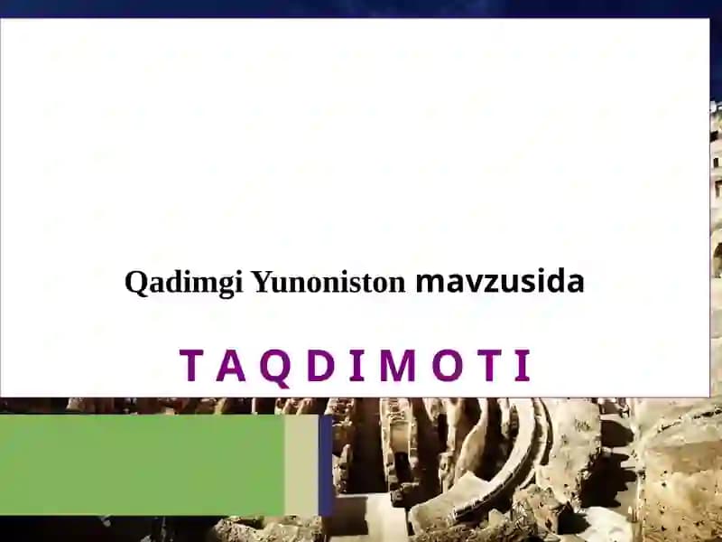 Qadimgi Yunoniston