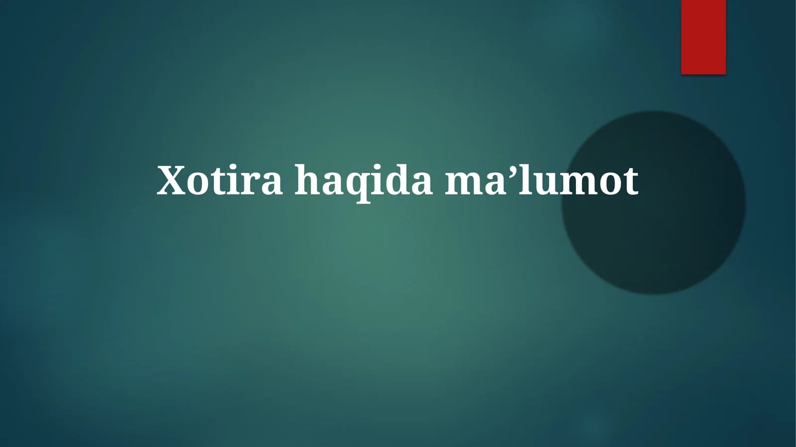 Xotira