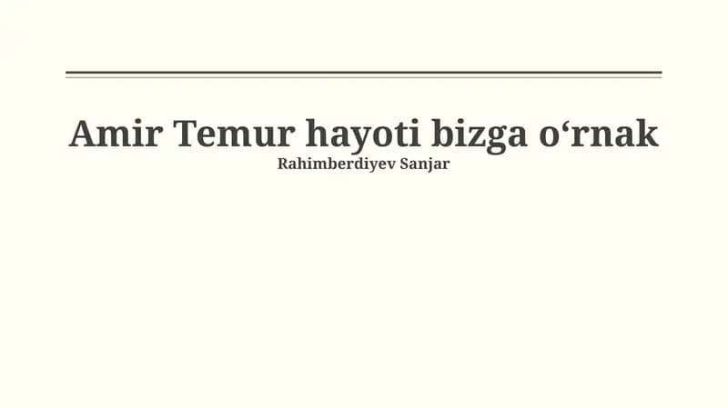 Buyuk Yutuqlar va Harbiy Strategiya