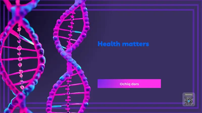 Health matters