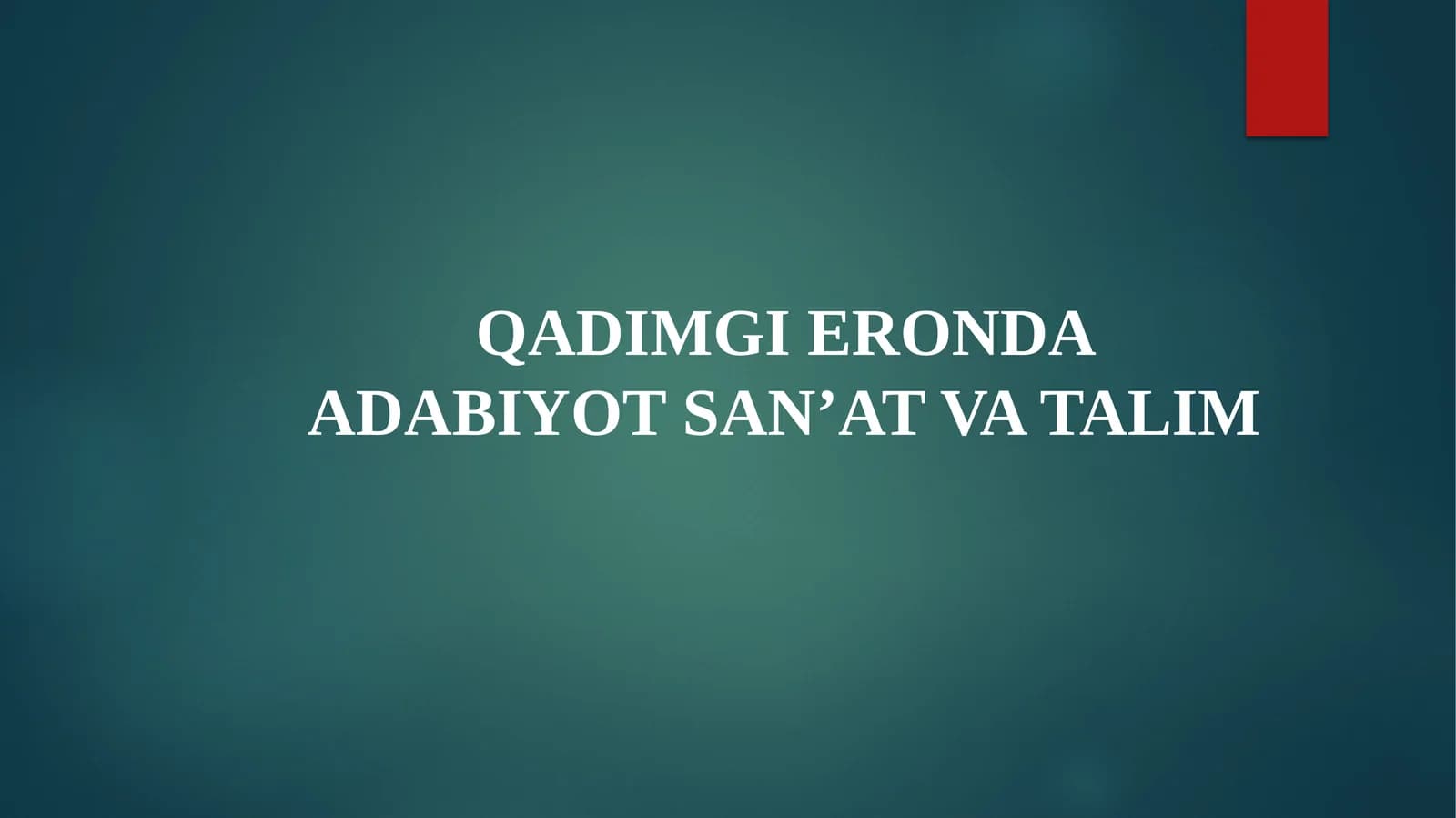 Avesta–Qadimgi Eronning diniy adabiyoti