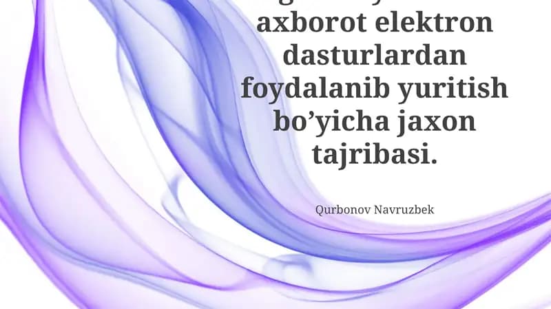 Elektron buxgalteriya hisobi
