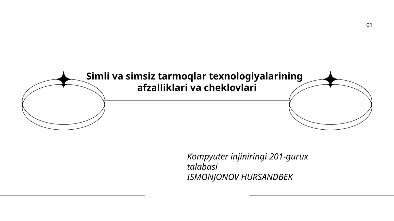 Simli va simsiz tarmoqlar texnologiyalarining afzalliklari va cheklovlari