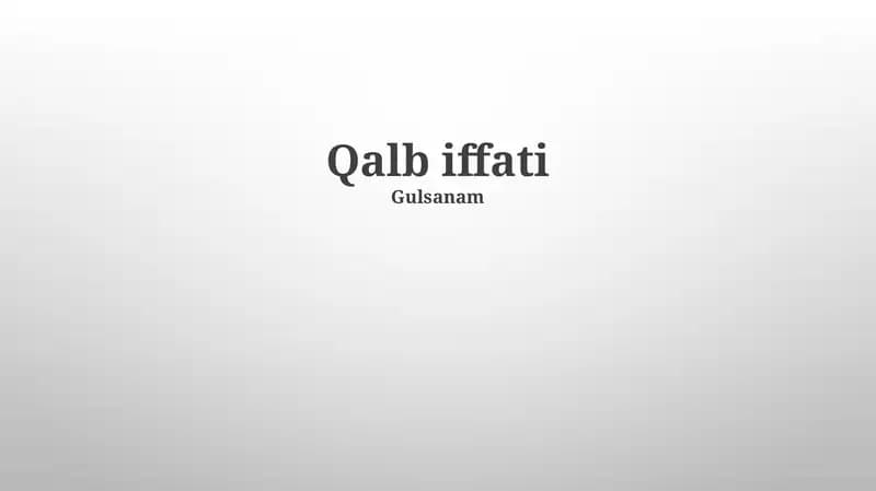 Qalb iffati